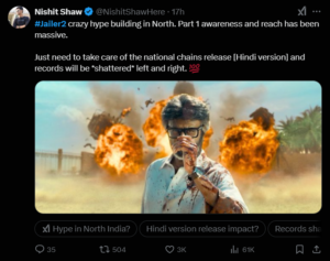 Fans Reacted on Rajinikanth's New Movie Jailer 2
